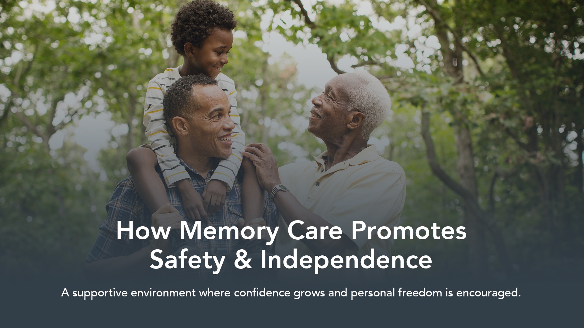 A supportive environment where confidence grows and personal freedom is encouraged.