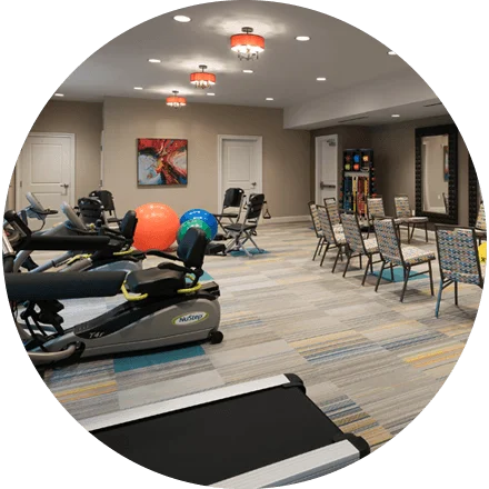 Alamar Senior Living exercise room